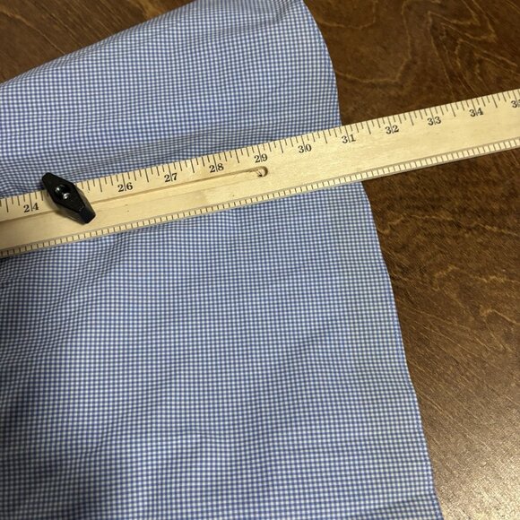 Faithfull The Brand Blue White Gingham Checked Mini Dress Size 2 New with tags - Picture 6 of 6